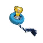 Juguete Llanta con Soga celeste