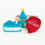 ZippyPaws Birthday Box Azul
