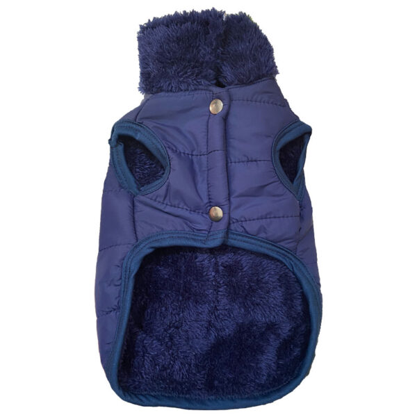 Chaleco Classic Cuello Peluche Talla 7