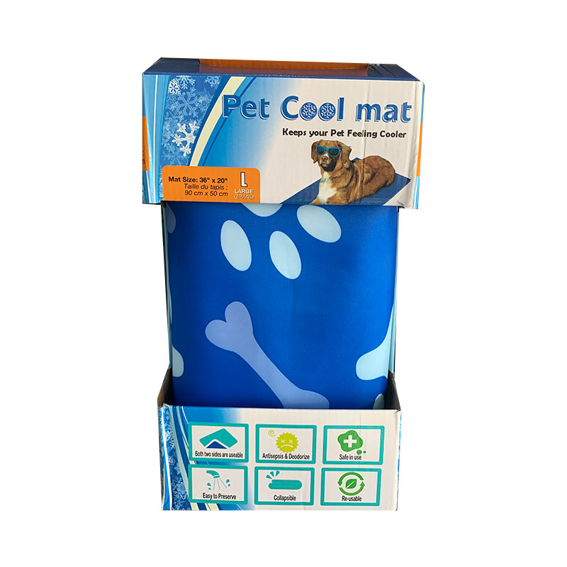 Manta Refrescante Talla L azul para mascotas Pet Cool Mat Cochikis
