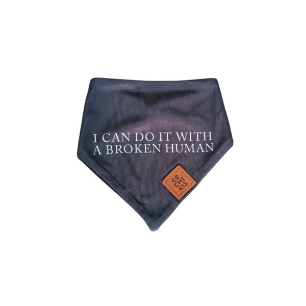 Bandana Broken Human Negra