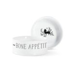 FRINGE BONE APPETIT PET BOWL