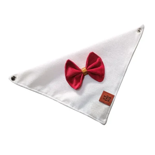 Bandana Baby Corduroy Glam Red