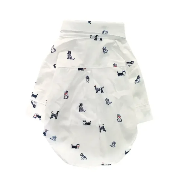 Blue Stars Camisa Doggy Algodón