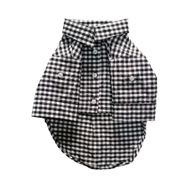 Blue Stars Camisa Vichy Black