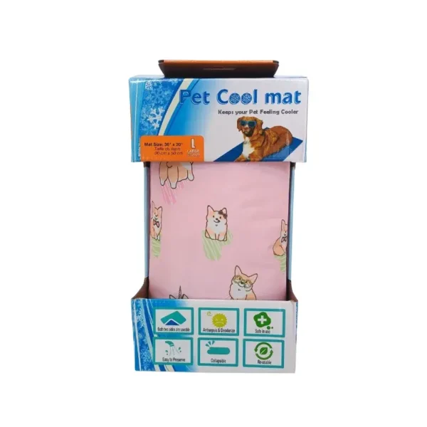 Cool Mat Manta Refrescante Para Mascota Talla L Perritos Cute