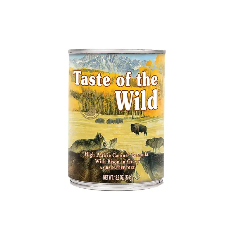 Taste of the Wild High Prairie Bison Lata 374 G Taste of the Wild High Prairie Bison Lata 374 G